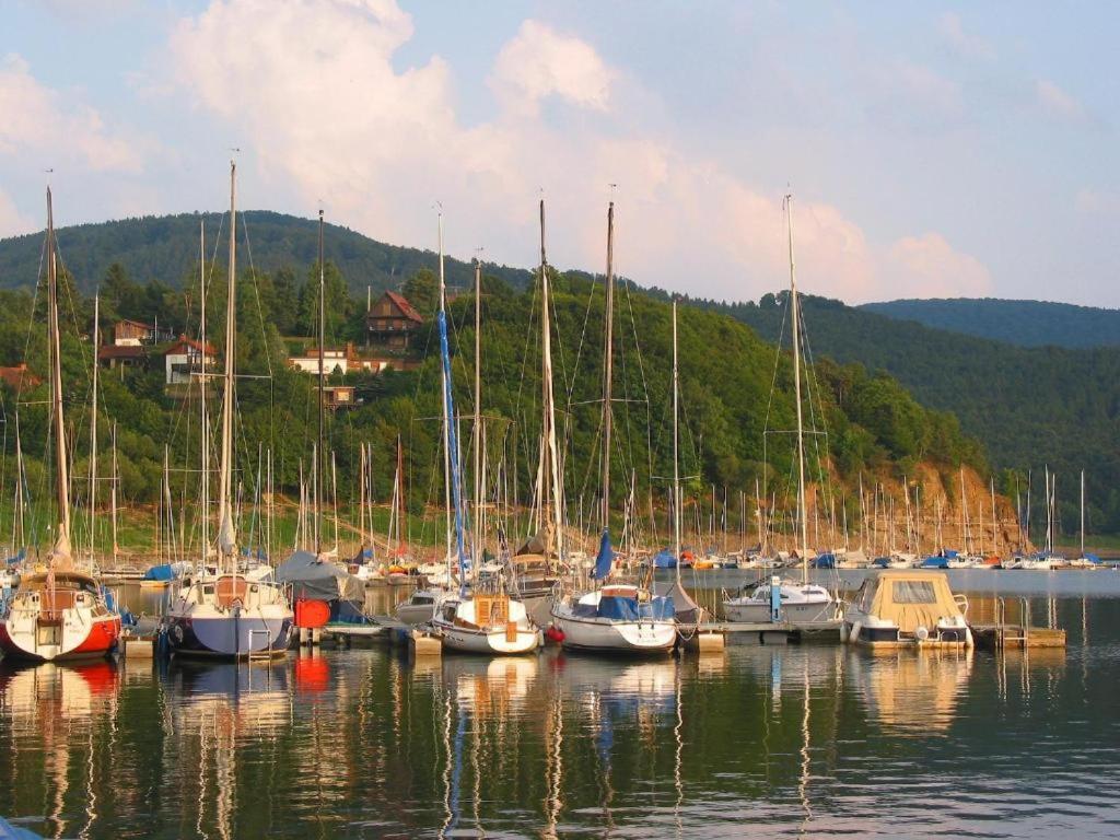Gemutliche 93M2Fewo Mit 2 Schlafzimmern Und Seitlichem Seeblick Vom Balkon Scheid  ภายนอก รูปภาพ